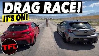 The 2023 GR Corolla Is Fun, Fast & Fantastic, But Can It Drag Race?  Let's Find Out!