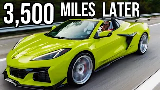 OWNERSHIP of a 2023 C8 Z06 Corvette 3,500 Miles Later! *Good, Bad, and Ugly*