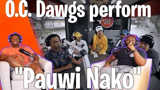 O.C. Dawgs perform "Pauwi Nako" LIVE on Wish 107.5 Bus |Brothers Reaction!!!!