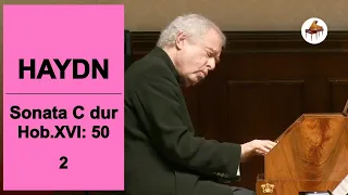 Andras Schiff playing Haydn Sonata Nr.60 Hob.XVI:50 C-dur mov.2 on McNulty Piano Walter 1805