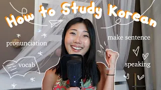 How to speak like a Korean native (4 tips from beginners to advanced + self study resources)