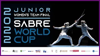 Sabre World Cup Sosnowiec 2022 - Junior Women's Team - Final Piste