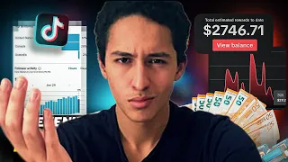 Comment Gagner 5 000€ / Mois Avec La Monétisation TikTok ( sans montrer mon visage ) - Analyse