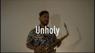 UNHOLY - Sam Smith, Kim Petras - Saxophone Cover by Samuel Solis