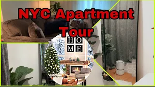 New York City Apartment Tour~ Small NYC Apartment~Living-room/Bedroom~The Bronx 2020-2021~$1800