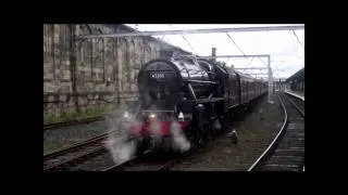 lms black 5 4-6-0 no. 45305 on the Mersey Moorlander at Carlisle 01-08-11