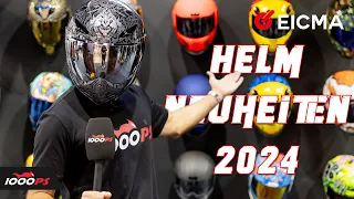 Top 10 Motorrad Helme 2024: Neuheiten auf der EICMA