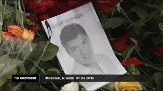 Thousands join Moscow march to pay tribute to murdered politician Boris Nemtsov