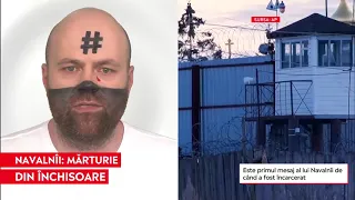 Alexei Navalnîi a mărturisit că este închis într-un „adevărat lagăr de concentrare”