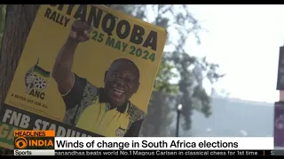 Wind of change in South Africa elections || DD India News Hour