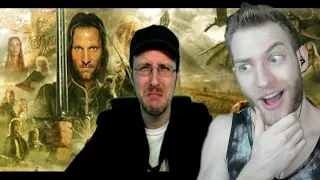 IT'S *ALMOST* PERFECT!!! Reacting to "Top 11 Dumbest Lord of the Rings Moments" - Nostalgia Critic
