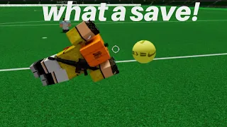 Super Blox Soccer but i am the gk...