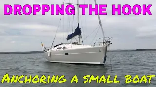 How to Anchor a small boat