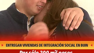 Entregan viviendas de integración social en Buin | 24 Horas TVN Chile