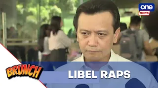 Brunch | Trillanes files libel, cyber libel raps vs Roque, others