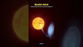 Black Hole vs Stars 🤫🗿 #shorts #space #blackhole #star