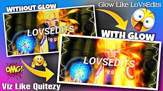 Viz Like @quitezyaudios & RGB Glow Like LoVsEdits🔥 - Avee Player Tutorial By - @LoVsEdits