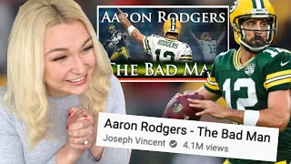 New Zealand Girl Reacts to AARON ROGERS | THE BAD MAN