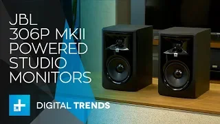 JBL 306P MkII Powered Studio Monitors - Hands On Review