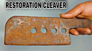 Restoration cleaver for the oldest butcher in the city//restoration cleaver