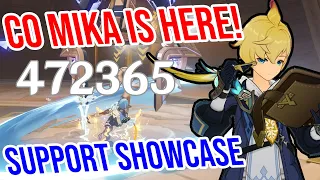 C0 Mika is HERE! Amazing Support?! Genshin Impact 3.5