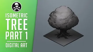 ISOMETRIC TREE ● PART 1 ● Digital Drawing Process