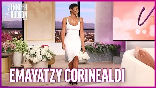 Emayatzy Corinealdi Inspires JHud to Put Kerry Washington on Her Vision Board