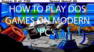 How to play MS-DOS and Windows 95 games in a modern computer