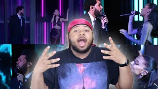 THE WEEKND & ARIANA GRANDE x SAVE YOUR TEARS (LIVE AT THE 2021 iHEARTRADIO MUSIC AWARDS) | REACTION