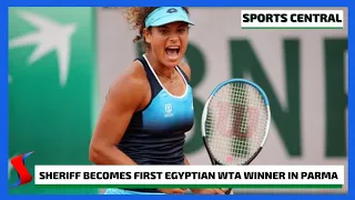 Sheriff Becomes First Egyptian WTA Winner In Parma | Sports Central | SpectrumTv