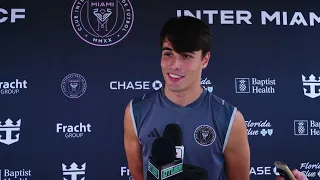 MESSI e Inter Miami: Federico Redondo habla de su RECUPERACION de lesion antes de jugar vs Atlanta