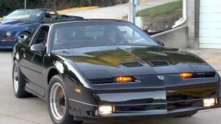 1988 Trans Am GTA leaving car show