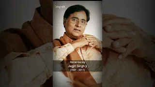 Humble tribute to Legendary singer Jagjit Singhji | Bhagirath Bhatt Sitar