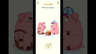 Where is money  | dop2 gameplay #level 142 #shorts #dop2 #deleteonepart #solution