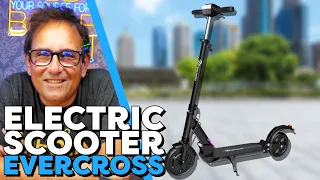 EVERCROSS EV08E Electric Scooter with 8" Solid Tires & 350W Motor Up to 19 Mph & 20