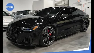 2021 Audi RS 7 in Mythos Black metallic & Carbon optic package *SOLD*