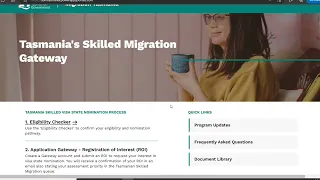 How to Online Apply for State Nomination for Tasmania in Australia PR Step by Step Full Information