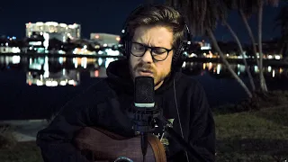 The Night We Met by Lord Huron | Acoustic Cover Outside