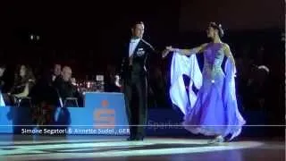 Goldstadtpokal 2013 - IO STD - solo Tango - Simone Segatori & Annette Sudol