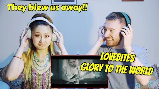 FIRST TIME HEARING LOVEBITES (GLORY TO THE WORLD) *COUPLE REACTION*