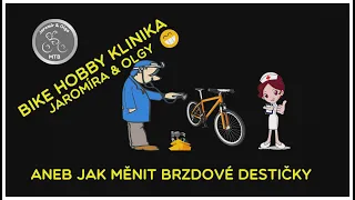 Výměna brzdových destiček brzdy Shimano