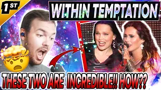 LEGENDS!! Within Temptation Ft. Tarja | Paradise (What About Us)  Vocal Coach Reaction WOW!!