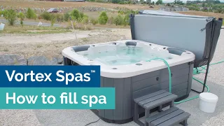 How to fill spa with water (Step-by-step instructions) - Vortex Spas™ & Swim Spas