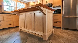 Making a Modern Kitchen Island - Full Build Video