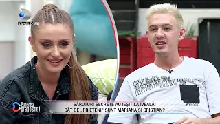 SARUTURI SECRETE IES LA IVEALA! CAT DE "PRIETENI" SUNT MARIANA SI CRISTIAN? Aya si Andrei, istorie?