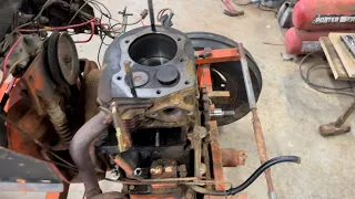 Fixing Low Compression on a Power King  Garden Tractor