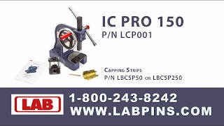 Assembling the LAB IC PRO 150 Capping Press