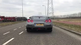 Nissan GT-R R35 Launch Control w/ ARMYTRIX Cat-Back Variable Valve Controlled Exhaust