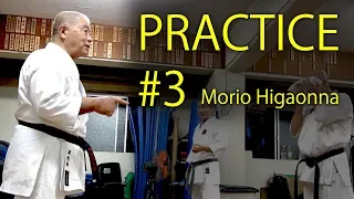Morio Higaonna's Karate practice #3  | SURIASHI&SABAKI | 東恩納盛夫先生の鍛錬その3
