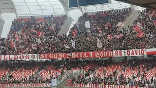 BARI - REGGINA: 1-0 GIRO DI CAMPO DEI GIOCATORI, IL POPOLO BIANCOROSSO CHIEDE LA SERIE A.